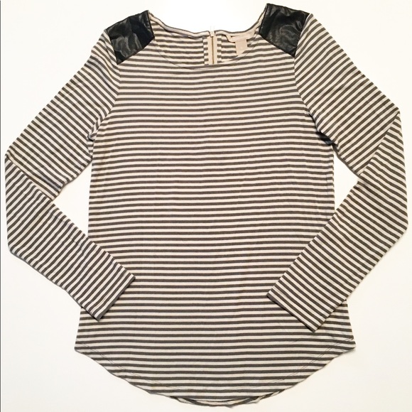 Banana Republic Tops - Banana Republic Long Sleeve Striped Shirt Size S